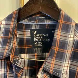American Eagle, Athletic fit, XL, plaid